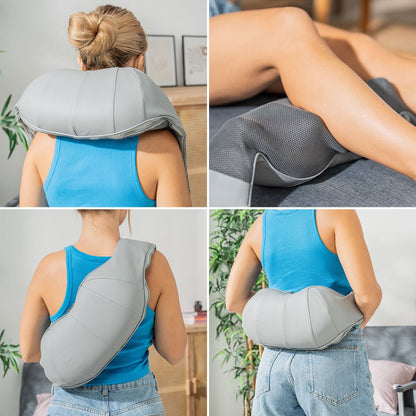 Oplaadbaar Shiatsu - massageapparaat Pro Massatsu InnovaGoods - Padelplezier.nl